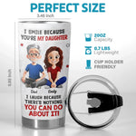 Custom Tumbler - Personalized Birthday Gifts For Mom, Dad, Daughter - Stay Cozy Stay Loved