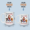 Custom Mug - Personalized Birthday Gifts For Dog Lovers, Dog Dad And Mom - Powered By Paws And Love