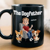 Custom Black Mug - Personalized Birthday Gifts For Dog Lovers, Dog Dad And Mom - Living That Ruff Life