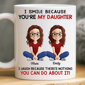 Custom Mug - Personalized Birthday Gifts For Mom, Dad, Daughter - Love Served Daily