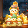 Custom Snowman Shaped Light Box - Personalized Christmas Birthday Gifts For Mom, Grandma - Baked With Love And Laughter