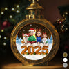 Custom Candlelight Lantern Ornament -  Personalized Christmas Birthday Gifts For Mom, Dad, Brother, Sister, Kids - The Way We Belong
