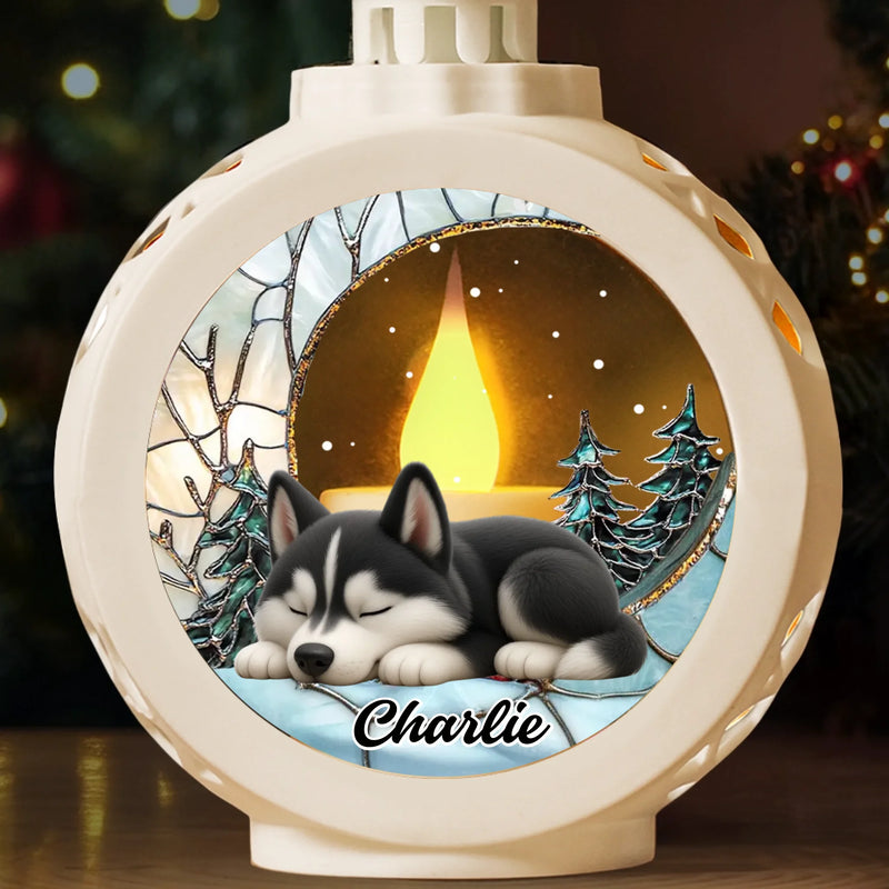 Custom Candlelight Lantern Ornament - Personalized Pet Christmas Memorial Sympathy Gifts For Dogs, Cats - Miss You In Every Quiet Moment