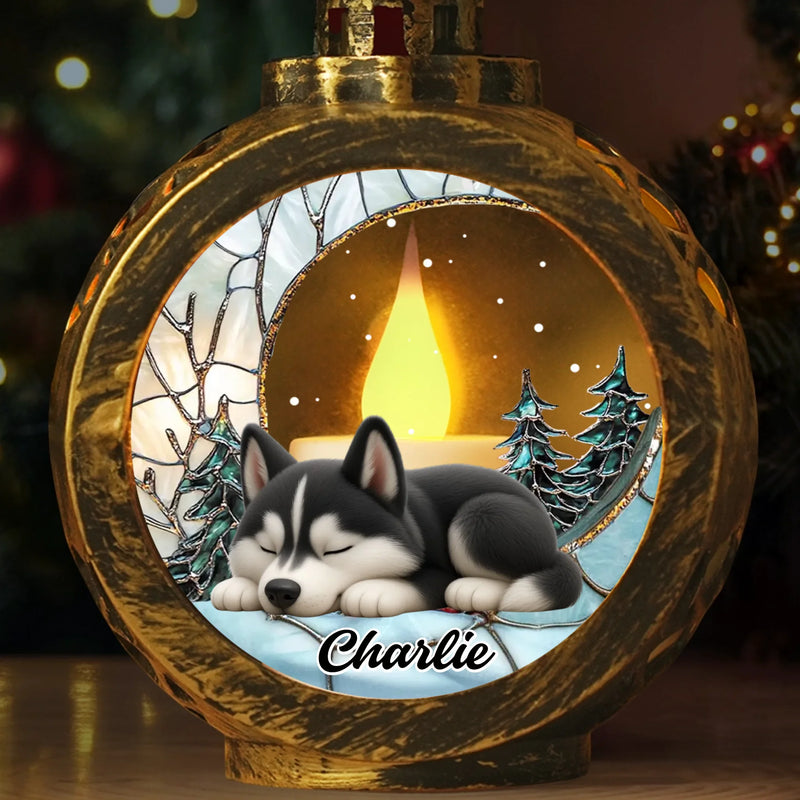 Custom Candlelight Lantern Ornament - Personalized Pet Christmas Memorial Sympathy Gifts For Dogs, Cats - Miss You In Every Quiet Moment