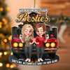 Custom Acrylic Ornament - Personalized Best Friend Christmas Birthday Gifts For Women, Besties, Sisters, BFF - We More Than Besties