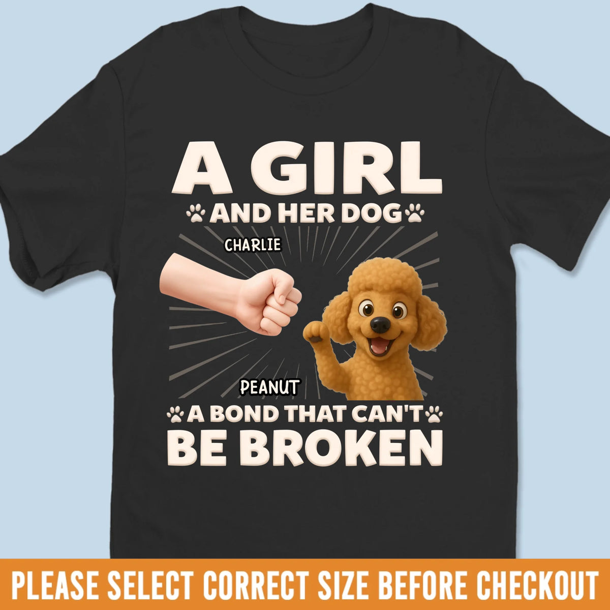 Custom Unisex T-shirt, Premium T-shirt, Hoodie - Personalized Birthday Gifts For Dog Lovers, Dog Dad And Mom - Forever My Favorite Hello