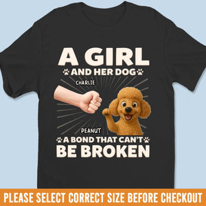 Custom Unisex T-shirt, Premium T-shirt, Hoodie - Personalized Birthday Gifts For Dog Lovers, Dog Dad And Mom - Forever My Favorite Hello
