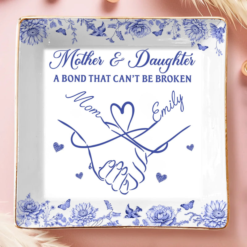 Custom Full-Print Jewelry Dish - Personalized Birthday Gifts For Mom, Daughter - Shine With Grace