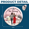 Custom Ceramic Ornament - Personalized Best Friend Christmas Birthday Gifts For Women, Besties, Sisters, BFF - Laughing All The Way Together