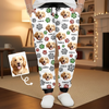 Custom Photo Unisex Sweatpants - Personalized Christmas Birthday Gifts For Dog Cat Lovers, Dog Dad And Mom, Cat Owners - Warm Paws Warm Heart