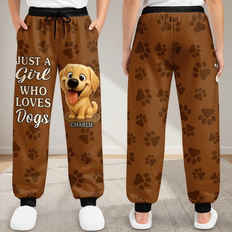 Custom Unisex Sweatpants - Personalized Christmas Birthday Gifts For Dog Lovers, Dog Dad And Mom - Best Friend, Furever