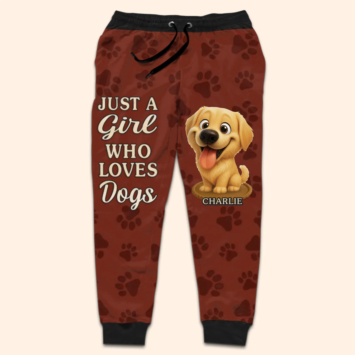 Custom Unisex Sweatpants - Personalized Christmas Birthday Gifts For Dog Lovers, Dog Dad And Mom - Best Friend, Furever