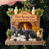 Custom Acrylic Ornament - Personalized Pet Memorial Sympathy Gifts For Dogs, Cats - Your Love Still Here