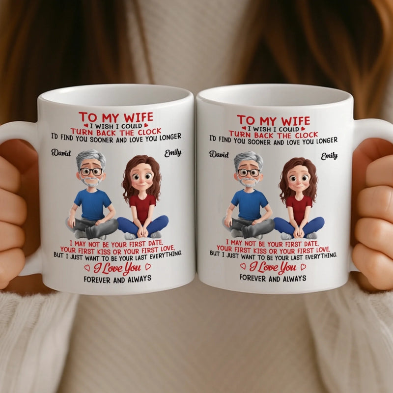 Custom Mug - Personalized Anniversary Wedding Gifts For Husband And Wife, Him And Her - I Found My Forever In You