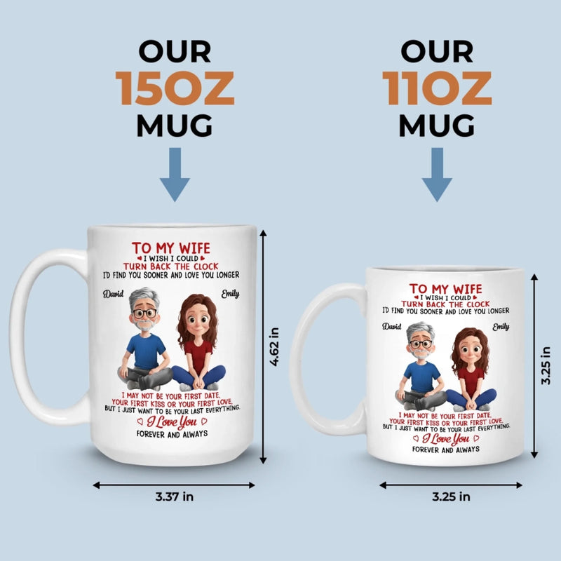 Custom Mug - Personalized Anniversary Wedding Gifts For Husband And Wife, Him And Her - I Found My Forever In You