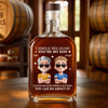 Custom Whiskey Bottle - Personalized Birthday Gifts For Mom, Dad, Son, Daughter - Memories in Every Sip