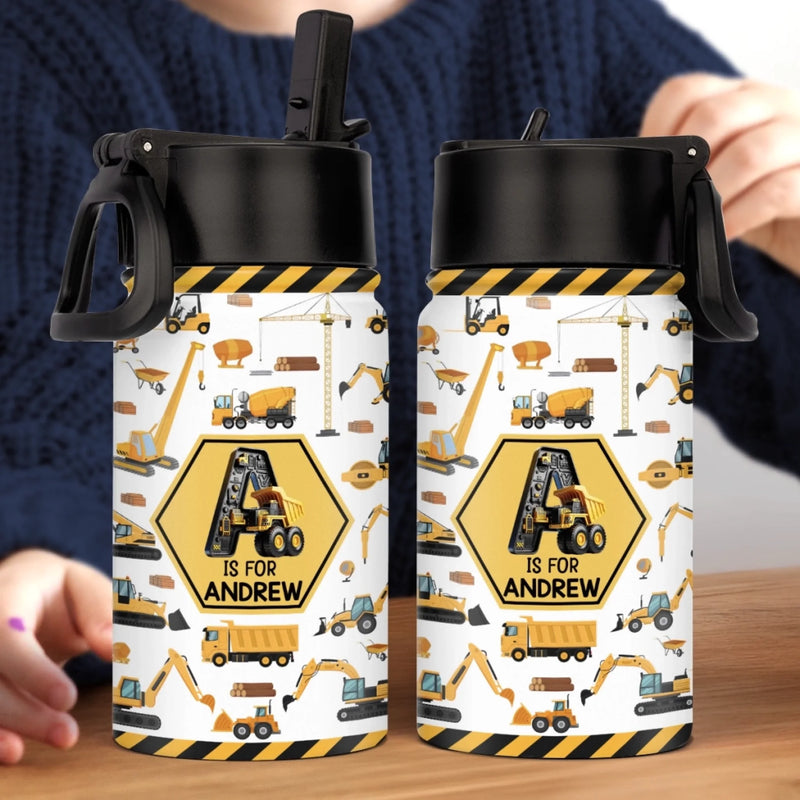 Custom Kids Water Bottle - Personalized Birthday Gifts For Kids - Little Smiles Big Dreams