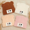 Custom Photo Baby Beanie And Mittens Set - Personalized Baby Shower, Gender Reveal Gifts For New Moms, New Dads, New Parents, Dog Cat Lovers - Dream Big Little One