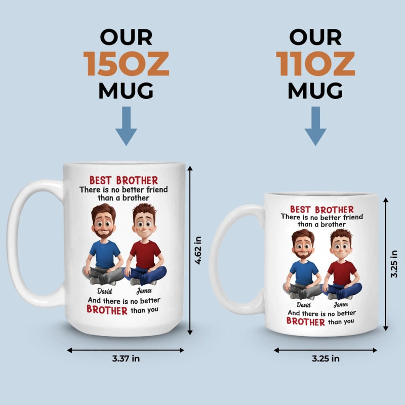 Custom Mug - Personalized Birthday Gifts For Brother, Sister - You Are So Loved