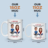 Custom Mug - Personalized Birthday Gifts For Brother, Sister - Our Family Our Joy