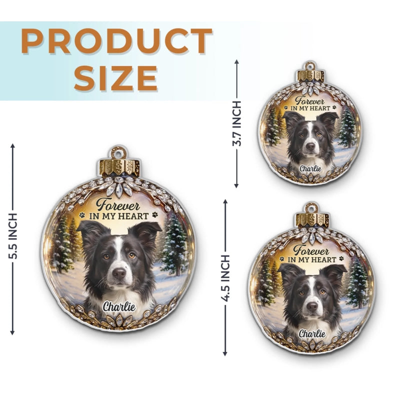 Custom Photo Acrylic Ornament - Personalized Pet Christmas Memorial Sympathy Gifts For Dogs, Cats - Every Star Carries Your Light