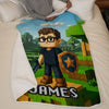 Custom Photo Blanket - Personalized Birthday Gifts For Kids - Big Dreams Little Heart