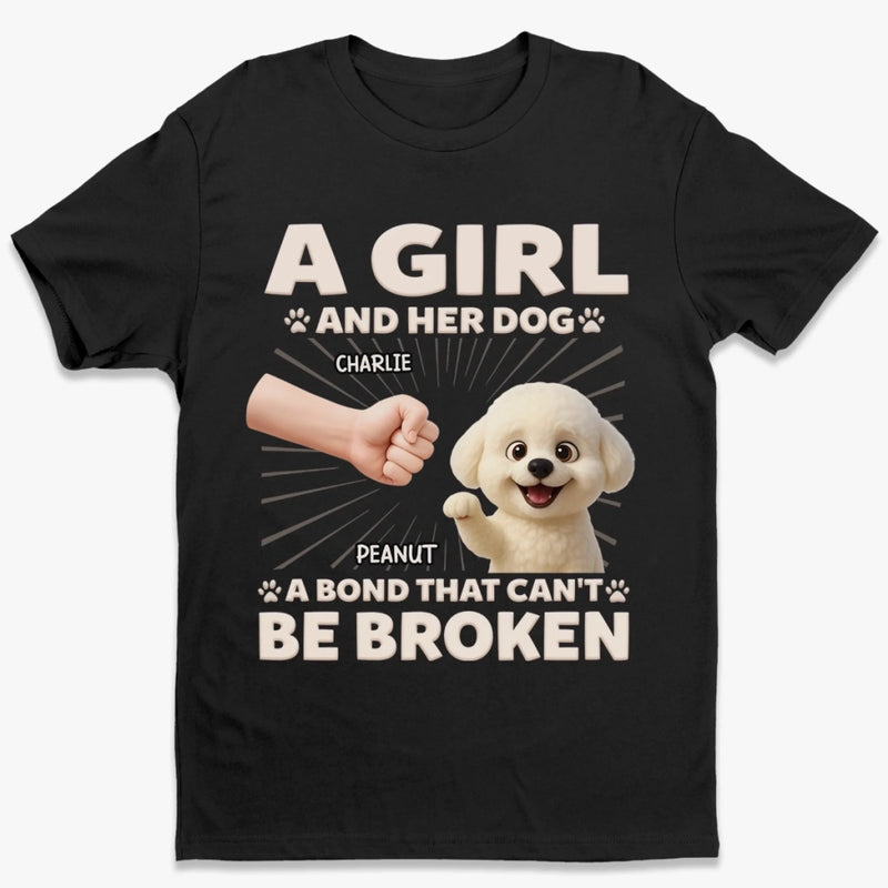 Custom Unisex T-shirt, Premium T-shirt, Hoodie - Personalized Birthday Gifts For Dog Lovers, Dog Dad And Mom - Forever My Favorite Hello