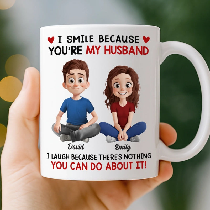 Custom Mug - Personalized Anniversary Wedding Gifts For Husband And Wife, Him And Her - Loving You Always More