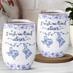 I Wish We Lived Closer Long Distance Gifts - Wine Tumbler