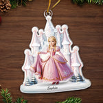 Custom Photo Acrylic Ornament - Personalized Christmas Birthday Gifts For Kids - Dream Big In My Doll World
