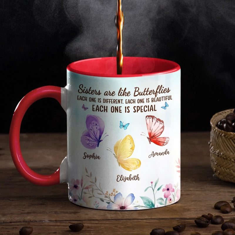 Custom Accent Mug - Personalized Best Friend Birthday Gifts For Women, Besties, Sisters, BFF - Some Bonds Need No Words