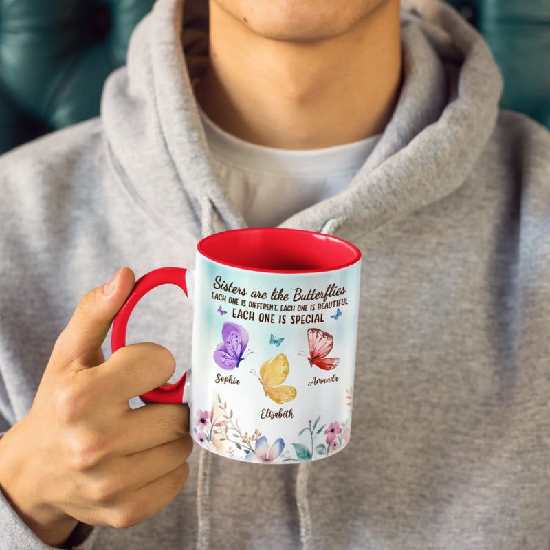 Custom Accent Mug - Personalized Best Friend Birthday Gifts For Women, Besties, Sisters, BFF - Some Bonds Need No Words