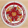 Custom Tree Skirt - Personalized Christmas Birthday Gifts For Dog Cat Lovers, Dog Dad And Mom, Cat Owners - Dreaming Of A Furry Christmas