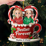 Custom Name Christmas Bestie Gifts - Personalized Ornament