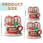 Custom Name Christmas Bestie Gifts - Personalized Ornament