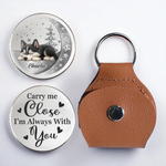 Custom Name Sleeping Dog Gifts for Dog Lovers - Personalized Pocket Hug