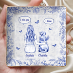 Custom Name Pet Memorial Gifts - Personalized Full-Print Jewelry Dish
