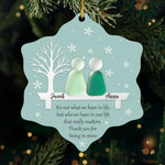Custom Name Christmas Couple Gifts - Personalized Ornament