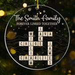 Custom Name Family Christmas Keepsake Gifts - Personalized Ornament