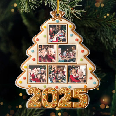 Custom Photo Acrylic Ornament - Personalized Christmas Birthday Gifts For Mom, Dad, Brother, Sister, Kids - Memories Baked Into Every Smile