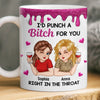 Custom Mug - Personalized Best Friend Birthday Gifts For Women, Besties, Sisters, BFF - Chaos Coordinator And Partner In Crime