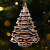 Custom Acrylic Ornament - Personalized Christmas Birthday Gifts For Mom, Dad, Brother, Sister, Kids - Love Makes Every Season Bright