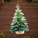 Custom Acrylic Ornament - Personalized Christmas Birthday Gifts For Mom, Dad, Brother, Sister, Kids - Home Filled With Holiday Cheer