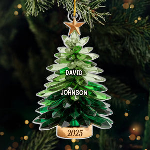 Custom Acrylic Ornament - Personalized Christmas Birthday Gifts For Mom, Dad, Brother, Sister, Kids - Home Filled With Holiday Cheer