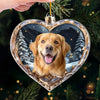 Custom Photo Acrylic Ornament - Personalized Pet Christmas Memorial Sympathy Gifts For Dogs, Cats - Miss You More Each Day