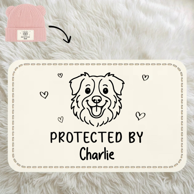 Custom Baby Beanie And Mittens Set - Personalized Baby Shower, Gender Reveal Gifts For New Moms, New Dads, New Parents, Dog Cat Lovers - Cuteness In Every Stitch
