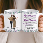 Custom Mug - Personalized Best Friend Birthday Gifts For Women, Besties, Sisters, BFF - Forever My Favorite Chaos Crew