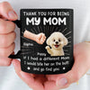 Custom Black Mug - Personalized Christmas  Birthday Gifts For Dog Lovers, Dog Dad And Mom - World’s Best Treat Dispenser