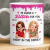 Custom Mug - Personalized Best Friend Birthday Gifts For Women, Besties, Sisters, BFF - Smiles Brewed Daily