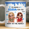 Custom Mug - Personalized Best Friend Birthday Gifts For Women, Besties, Sisters, BFF - Together Through Every Chapter